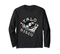 DISCO ITALO | CASA ELECTRÓNICA MÚSICA DANCE Manga Larga