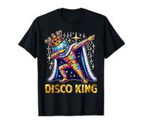 Disco King Costume 70s 80s Dance Parties Disco Man Dabbing Camiseta