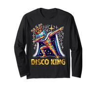 Disco King Costume 70s 80s Dance Parties Disco Man Dabbing Manga Larga