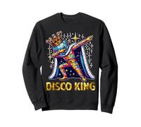 Disco King Costume 70s 80s Dance Parties Disco Man Dabbing Sudadera