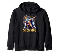 Disco King Costume 70s 80s Dance Parties Disco Man Dabbing Sudadera con Capucha