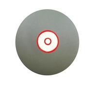 Disco lapidario de muela de diamante de 6 ", grano de árbol de 1/2" 60-3000 for joyería de vidrio de roca, 1 unidad(1000#)