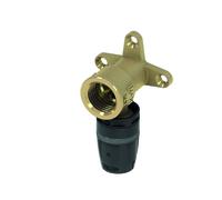 Disco mural TECElogo-Push, latón estándar, 8620003, Versión: Dimensión 20 x rosca interior (RP) 1/2"