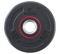 Disco musculación 1,25 kg de caucho de 28 mm Corength 1,25kg