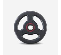 Disco musculación 5 kg de caucho de 28 mm Domyos 5 KG