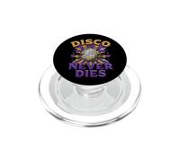 Disco Never Dies - Bola de Discoteca Retro Vintage Dance Party PopSockets PopGrip para MagSafe