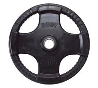 Disco Olímpico Caucho 4 agarres Body-Solid Tools - 5kg