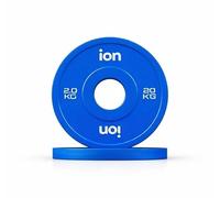 Disco Olímpico Fraccional Azul 2 Kg ION fitness Color Line