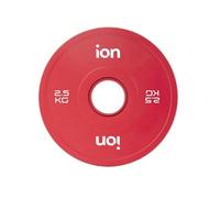 Disco Olímpico Fraccional Rojo 2,5 Kg ION fitness Color Line