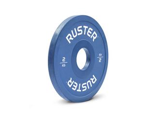 Disco olímpico fraccional Ruster - 2kg