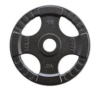 Disco Olímpico hierro 4 agarres Body-Solid Tools - 10kg