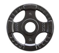 Disco Olímpico hierro 4 agarres Body-Solid Tools - 5kg