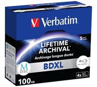 Disco Óptico Verbatim BD-XL M-Disc 100 GB 5 Unidades