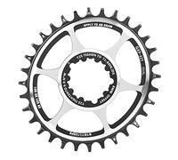 Disco oval de aleación de aluminio 32T con diseño de diente de águila, evita la caída de la cadena, adecuado para sistemas de velocidad 8-12, AM/FR/DH Amantes de la bicicleta Favorito