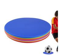 Disco plano de fútbol, placa de entrenamiento de fútbol antideslizante, placa de entrenamiento de fútbol profesional, disco de agilidad multifuncional, para práctica de fútbol, ejercicios