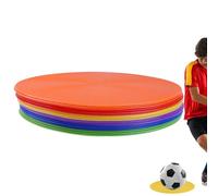 Disco plano de fútbol, placa de entrenamiento de fútbol antideslizante, placa de entrenamiento de fútbol profesional, disco de agilidad multifuncional, para práctica de fútbol, ejercicios