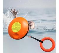 Disco profesional de rescate de agua con cuerda de 40 m, equipo de seguridad lanzable para prevención de ahogamientos en barcos, piscinas y playas