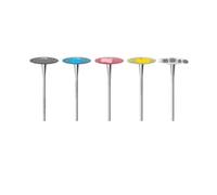 Disco Pulidor De Goma Dental Compatible Con Disco De Rueda For Porcelana De Zirconio HP De 26 Mm, Kit De Pulido Dental, Herramientas De Laboratorio De Odontología.(Polisher Kit 5pcs)