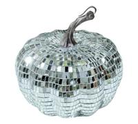 Disco Pumpkin - Mirror Sparkly Halloween Decor | Hanging, 10cm/12cm