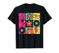 Disco Queen 80's Retro Vintage Dancing Costume Women Girls Camiseta