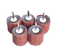 Disco Radial Madera 5 uds accesorios Drilll rueda de aleta de lijado de grano 80-600 vástago de 6mm obturador de papel de arena de molienda