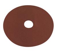 Disco Respaldado De Fibra WORKSAFE WSD580 Ø125Mm - 80Grano Paquete De 25