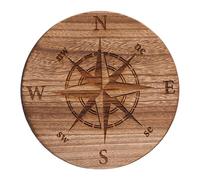 Disco ritual decorativo, disco de meditación grabado de madera, decoración de disco de madera de mesa de meditación, ruleta de madera, tabla de adivinación para práctica ritual, salón, meditación