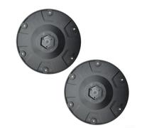 Disco robot de corte de césped compatible con Ecovacs Goat O500 O600 O800 O1200 Panorama G1 800 G1 2000 A1 600 A3000 Parte de corte de plástico negro 188,5 mm (2 piezas)