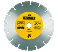 Disco segmentado para hormigón y ladrillo DeWALT DIA, corte en seco, 180 mm x 22,2 mm DT3721