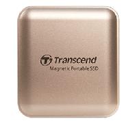 DISCO SSD EXTERNO 1TB TRANSCEND MAGNETICO (MaGSAFE) USB-C READ/WRITE 2000MB/s COLOR DORADO TS1TESD420G