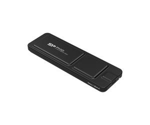 Disco SSD Externo - Silicon Power - PX10 512Go - Negro - USB 3.2 Gen 2 - Compatible con PC, Mac, PlayStation, Xbox