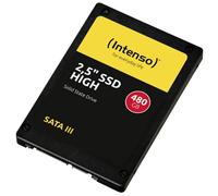 Disco Ssd Intenso 480gb Sata3 2.5'', 520 500mbs, Shock Resistant, Low Power
