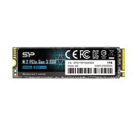 Disco SSD Interno - Silicon Power - P34A60 1To - NVMe PCIe Gen3x4 M.2 Lectura Escritura 2200 1600 Mo/s