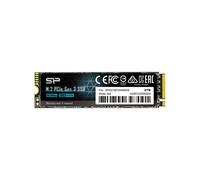 Disco SSD Interno - Silicon Power - P34A60 2To - NVMe PCIe Gen3x4 M.2 Lectura Escritura 2200 1600 Mo/s