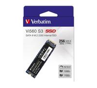 Disco ssd verbatim m.2 256gb, sata-iii, m.2 2280, vi560 s3