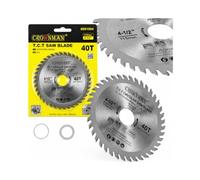 Disco TCT al carburo per legno 115 mm 40 denti, foro 22,23 mm, lama circolare precisa per il taglio di legno, pannelli, compensato e materiali derivati dal legno.
