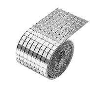 Disco Tiles - 5mm Mosaic Glass Stickers, 1600PCS Self-Adhesive Disco Ball Tiles, Mirror Mosaic Tile Stickers For Bedroom And Living Room Use