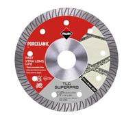 Disco de corte y desbaste diamantado TLG 125 EXT SUPERPRO para porcelana - RUBI - 41901