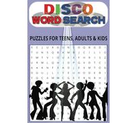 Disco Word Search Puzzle Book: Large-Print Word Searches on Disco, Dances, and More | 50+ Puzzles | 6x9 Inches, 110 Pages | A Fun Gift for Vacations, Holidays & Leisure Time