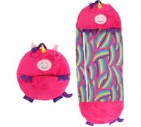 Discoball Sacos de dormir para niños, niños y niñas, bolsa de dormir de felpa para jardín de infantes, viajes, camping, guardería (180 x 70 cm)