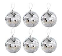 Discokugel Ornamente - Reflektierende Spiegelkugel Hängedeko | Disco Anhänger Dekoration für Hochzeit Bühne Bar Club Festival - Glänzende Reflektor Kugel Party Deko