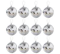 Discokugel Ornamente - Reflektierende Spiegelkugel Hängedeko | Disco Anhänger Dekoration für Hochzeit Bühne Bar Club Festival - Glänzende Reflektor Kugel Party Deko
