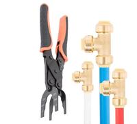 Disconnect Pliers, Automotive Hose Pliers, Multipurpose Clamp Tool, Precision Grip for Auto Pipe Maintenance, Radiator Tubes, Wire, Pneumatic Systems, Car Mechanic Repairs