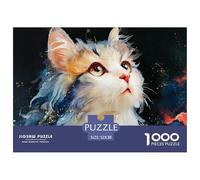 Discord_sinoshow_24085_a_Beautiful_Cat_a_Close-up_Portrait_Long_Hair_bl_772a3e24-8cc4-4e4d-aa11-d1f6b54c1cf4_1 1000 Piezas Rompecabezas Divertido Y Estimulante Rompecabezas, Juguetes Educativos Único