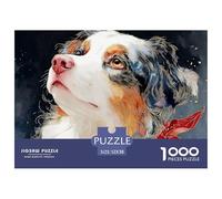 Discord_sinoshow_24085_a_Close-up_of_The_Face_and_Ears_of_an_Australian_75732279-3b12-41fe-8159-9a74cf14d0a1_3 1000 Piezas Jigsaw Puzzle Difícil, Desafiante, Casi Imposible Rompecabezas, Juguetes Edu