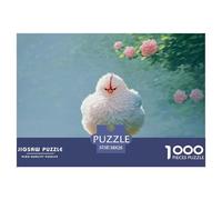 Discord_sinoshow_24085_a_Cute_and_Chubby_White_Chicken_in_The_Style_of__6f65e9c1-29a8-4dd6-a1db-599e7bbac084_2 1000 Piezas Rompecabezas Difícil, Desafiante, Casi Imposible Juego De Rompecabezas, Jugu