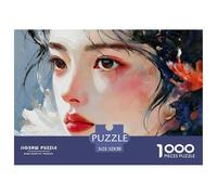 Discord_sinoshow_24085_Portrait_of_a_Young_Woman_in_The_Style_of_yoji_s_5a8525e8-29db-4d23-86c3-e6e50e029e36_1 1000 Piezas Jigsaw Puzzle Difícil, Desafiante, Casi Imposible Juego De Rompecabezas, Jue