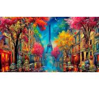 Discord_Torre Eiffel Puzzle de 1000 Piezas para Adultos - Juego Extremadamente diFícil & Estimulante Idea 38x26/1000pcs