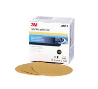 Discos abrasivos automotrices 3M Hookit Gold Disc 216U 00913 de 3 pulgadas, P400, grado 50
