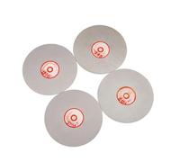 Discos abrasivos de diamante de 6 pulgadas, 150 mm, grano 240-3000, grueso-fino, recubiertos, 4 piezas/juego, disco de pulido plano, herramientas lapidarias